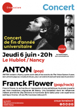 Concerts gratuits au Hublot