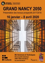 Exposition Grand Nancy 2050 - BU Sciences - Université de Lorraine