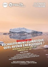 Réchauffement climatique, quel avenir énergétique ? conférence avec F. Lemoine