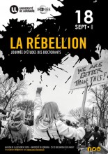 La rébellion - Journée d'études des doctorants de l'IRENEE