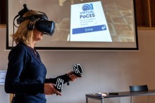 Démonstration d'une immersion en réalité virtuelle
