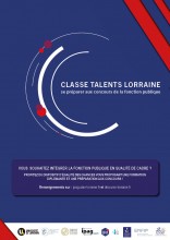 Affiche Classe Talents Lorraine