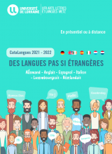 Catalangues - L'offre de formation professionnelle en langues de l'UFR Arts, Lettres et Langues - Metz