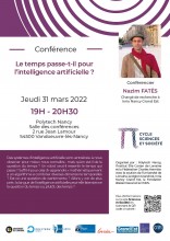 Conférence Sciences et Société de Nazim Fatès