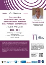 Affiche conférence Francis Bismans