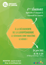 [Save the date] - Le séminaire dont vous êtes le héros