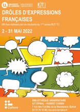 Expo d'affiches sur les expressions françaises
