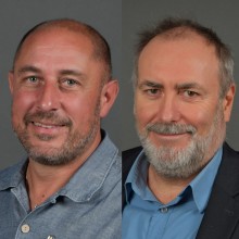 Jérôme Sterpenich et Jérôme Emonot, responsables du volet 360° Booster - programme Sirius