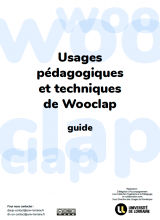 Usages pédagogiques et techniques de Wooclap