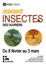 [Expo] "Insectes, des ouvriers" à la BU Santé