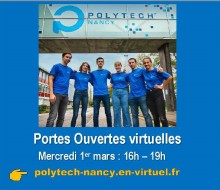 JPO virtuelle Polytech Nancy
