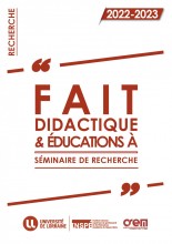 conférence, cycle fait didactique et éducation à, Inspé de Lorraine, CREM, réseaux sociaux