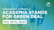 International conference “Academia stands for green deal”