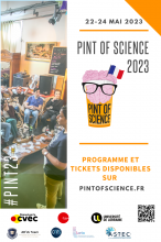 Affiche Pint of Science 2023