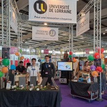 Stand Université de Lorraine à la Foire Expo