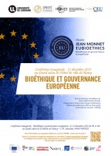 Chaire Jean MONNET EUBioethics Bioéthique et gouvernance européenne