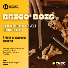 [Atelier] Brico&#039;bois