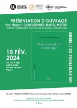 [Entretien de l'IRENEE] Droit international économique 