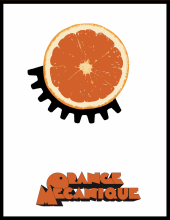 affiche Orange mécanique revisitée