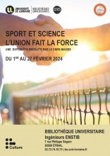 Affiche Expo Sport et Science