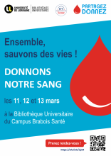 Collecte de sang à la BU Santé_mars 2024
