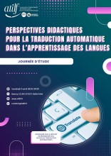 affiche Journée d’étude Perspectives didactiques pour la traduction automatique dans l’apprentissage des langues