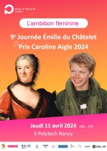 Journée Emilie du Châtelet et Prix Caroline Aigle