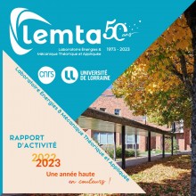 Le Rapport d’Activité 2022-2023 du LEMTA est en ligne !