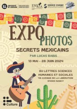 [Expo-photo] "Secrets mexicains" à la BU Lettres et SHS