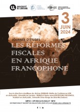 [Journée d&#039;études] Les réformes fiscales en Afrique francophone