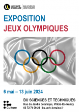 [Exposition] "Jeux Olympiques" à la BU Sciences et Techniques