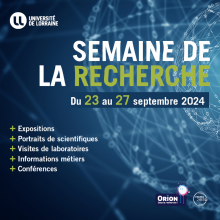 Semaine de la recherche 2024