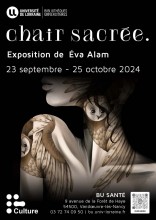 Exposition "Chair sacrée" d'Eva Alam 