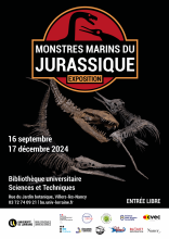 [Expo] "Monstres marins du Jurassique" à la BU Sciences et Techniques