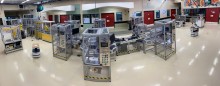 Halle technologique industrie du futur