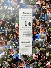 Au saulcy, le spectacle est à 1€ pour les étudiant.es !