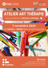 [Atelier] "Médiation artistique" à la BU Santé