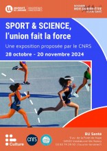 Expo] "Sport & science, l’union fait la force" à la BU Santé