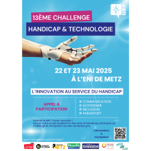 Affiche Challenge Handicap et Technologie 2025
