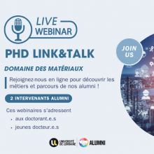 Webinaire PhD Alumni - Live&Talk