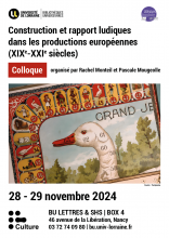 Affiche colloque