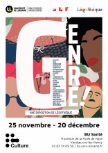 [Expo] "Genre ? Vous avez dit genre ?" à la BU Santé