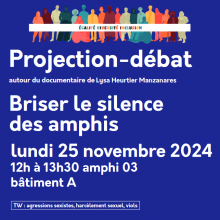 Projection débat 25 novembre