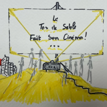 Le tas de sable fait son cinéma