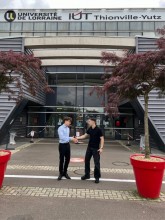  Clément Schalck et Axel Marchal, étudiants de l’IUT Thionville-Yutz