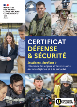 Université de Lorraine - Un certificat pour découvrir les enjeux et les missions liés à la défense et à la sécurité