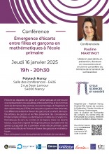 Conférence Pauline Martinot