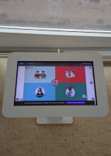 Inauguration des pavés numériques à l’ e-BU 