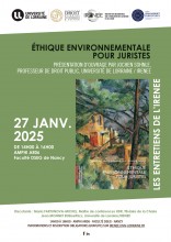 Éthique environnementale pour juristes