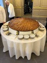 La galette des rois à l'Elysée